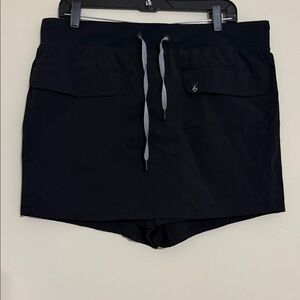Torrid Black Athletic  happy camper skort women 1 hiking training outdoor casual